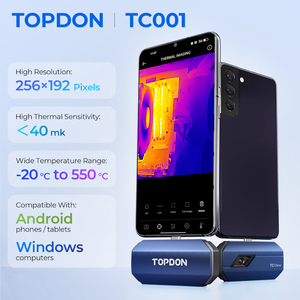 Topdon - Câmera térmica infravermelha inteligente para celular Android, estoque TC001 da UE, Reino Unido e Holanda, termografia, imagem e imagem térmica para uso - Product Image 2