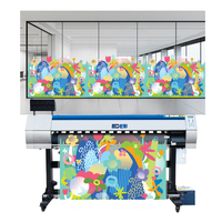 Imprimante grand format pour étiquettes 1,8 m, traceur numérique UV jet d'encre rouleau à rouleau haute vitesse à encre éco-solvant