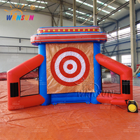 WINSUN Factory Jeu de sport interactif de carnaval gonflable 6 en un pour les enfants jeu de tir à la cible tic toe à louer
