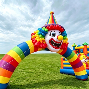 Arco Inflable Publicitario con Logotipo Personalizado, Arco de Payaso de <span class=keywords><strong>Circo</strong></span> <span class=keywords><strong>para</strong></span> Decoración de Festivales - Product Image 6