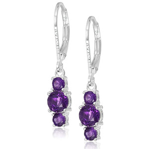 Orecchini scintillanti multicolori per donna, gioielli creativi alla moda - Product Image 4
