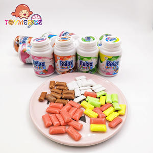 Massal kustom dikemas energi kafein permen karet dengan Xylitol rasa buah bebas gula mendukung kesehatan gigi segar napas - Product Image 3