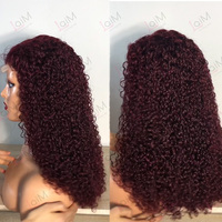 Pelucas vietnamitas SDD Double Drown cutícula alineada Raw Pixie Wave, pelucas de cabello humano transparente, pelucas delanteras de encaje Full HD sin pegamento