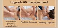 Châle de massage Shiatsu chauffant pour le cou et les épaules, masseur de cou à pétrissage mains libres rechargeable pour les douleurs au cou et aux épaules