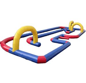 Piste de course gonflable commerciale de karting, tissu de construction d'équipe, pour jeux de sport, <span class=keywords><strong>quad</strong></span> bike - Product Image 1