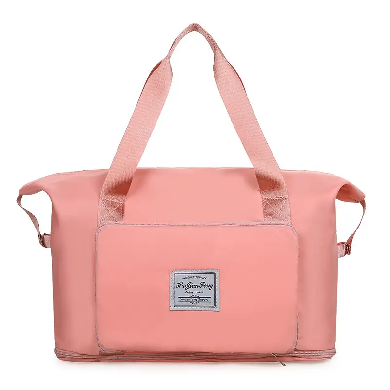 Sac en tissu rose de soirée pour femmes et filles, sacoche de sport, de voyage, de week-end, avec logo, bon marché, de bonne qualité, nouvelle collection 2022