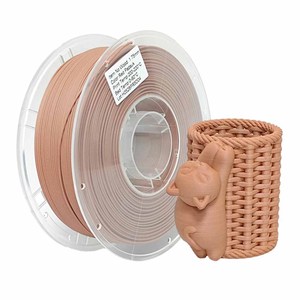 Filament en bois <span class=keywords><strong>Kexcelled</strong></span> 1,75 mm <span class=keywords><strong>PLA</strong></span> Filament d'imprimante 3D 1 kg/bobine FILAMENT D'IMPRIMANTE 3D EN BOIS - Product Image 1