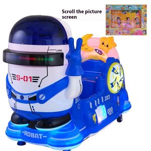 Nouvelle Machine à Balançoires Électrique Commerciale pour Enfants 2025, à Monnayeur, Jouet Tendance, Accès par Code QR, pour Supermarché - Product Image 6