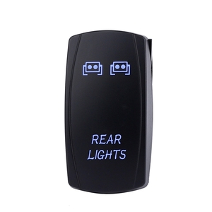 <strong>Car</strong> Modification Port Plastic Marine Rocker <strong>Switch</strong> Oil Proof <strong>Push</strong> <strong>Button</strong> <strong>Switch</strong> with Logo LED Illuminate Marine <strong>Switch</strong> <strong>Supplier</strong> - Product Image 1