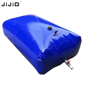 JiJiD – conteneur d'eau pliable, sac de stockage d'eau d'urgence avec robinet, réservoir de stockage d'eau pliable Anti-chute et résistant à l'usure