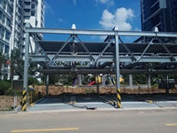 Système de stationnement puzzle semi-automatique intelligent pour parking psh ascenseur et toboggan à plusieurs niveaux