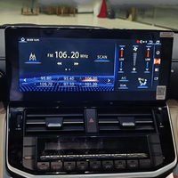 Autoradio tactile Android LUCHENQI avec GPS, Carplay, lecteur DVD multimédia compatible avec Toyota Land Cruiser LC300 d'usine