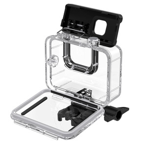 Accessoires étanches en PC et métal pour caméra d'action GoPro 13 12-11-10 – Boîtier sans démontage de l'objectif requis pour la plongée - Product Image 1
