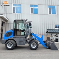 Multifunktionaler Radlader LOGWAY mit Hydraulischem Drehmomentwandler für Flexible Einsatzmöglichkeiten bei Kommunalen Arbeiten, Dieselbetriebener Lader
