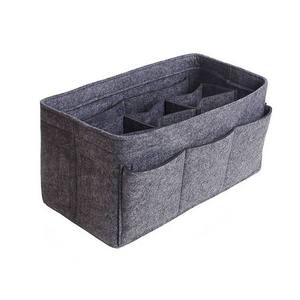 Sac de rangement cosmétique moderne en feutre - Sac de voyage pliable grande capacité pour le rangement Fabriqué en Chine - Product Image 2