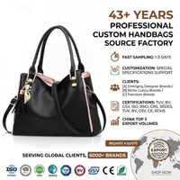 Luxury Customization Women's Hobo & Shoulder Bags Large Tote with Zipper Detail Straps PU Solid Polyester Lining Handbag