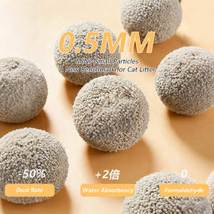 Hochwertige Biologisch Abbaubare Staubarme Umweltfreundliche Schnell Klumpende Katzenstreu mit Mehreren Düften für Mehrkatzen-Haushalte - 4kg - Product Image 3