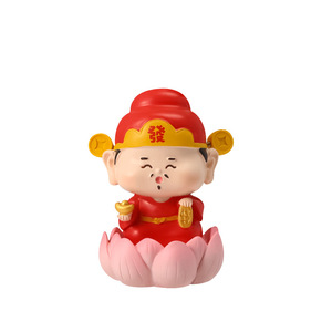 Cute Little Deity Resin <b>Statue</b> Flower Shape Home Decoration Artistic Desktop Ornament Gift - Product Image 5
