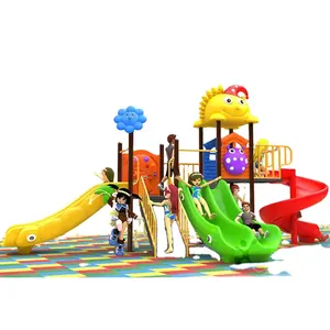 精致的商业儿童室外游乐场快乐的户外儿童游戏区域玩具精彩的室外游乐场