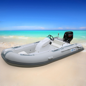 Venta Directa de Fábrica RIB390c, Bote Inflable de Fibra de Vidrio RIB con Mesa Elevadora, Motor de 30HP, Capacidad para 5 Personas, Duradero y Estable - Product Image 5