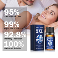 Huile de massage de soins personnels pour hommes 100% herbes naturelles pour l'agrandissement de la bite et retarder la croissance de l'épaisseur du pénis (10ml)