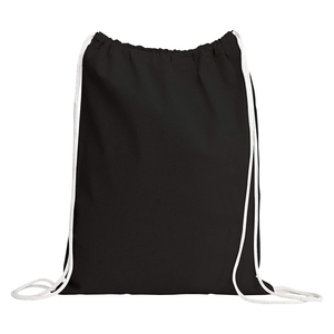 ถุงผ้าฝ้ายแบบมีเชือกผูกพร้อมพิมพ์โลโก้เพื่อการสร้างแบรนด์องค์กร - Product Image 1