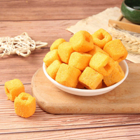 Hete Aanbiedingen 75g Kaassmaak Snacks Gepofte Maïs Snacks Knapperige Maïs Snacks