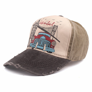 Cappello Trucker Vintage con Stampa <span class=keywords><strong>Istanbul</strong></span>, Berretto da Baseball Effetto Invecchiato, Regolabile Unisex, Cappello Casual da Esterno per il Sole - Product Image 6