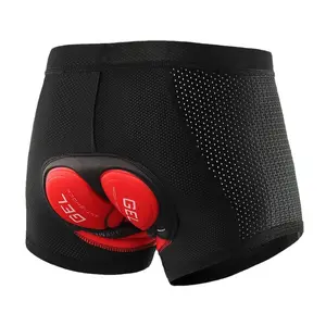 <span class=keywords><strong>Pantaloncini</strong></span> da Ciclismo Traspiranti con Imbottitura in Gel Antiurto, Biancheria Intima da Ciclismo Senza Cuciture, Vendita all'Ingrosso - Product Image 1