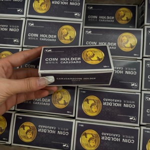 50 Fundas Protectoras de Cartón para Monedas, para Todas las Monedas, Suministros de Colección, Almacenamiento de Monedas - Product Image 6