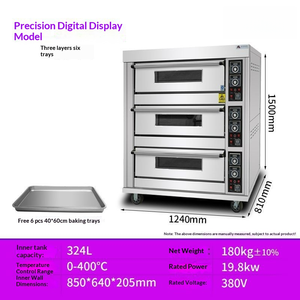 La Cafetería Utiliza un Horno Comercial Multifuncional de Gran Tamaño, Ideal para Hornear Pan, Pasteles, Pescado y Panqueques - Product Image 6