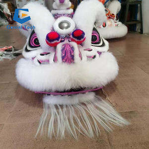 Traje de baile de León estilo Grulla Foshan <span class=keywords><strong>del</strong></span> <span class=keywords><strong>sur</strong></span> <span class=keywords><strong>del</strong></span> Año Nuevo chino al por mayor - Product Image 4