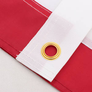 Drapeau américain extérieur 3x5 pieds en tissu Oxford, nylon robuste, étoiles brodées, rayures cousues, œillets en laiton, fanion personnalisé fabriqué aux États-Unis - Product Image 3