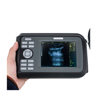 Escáner de Ultrasonido Veterinario Digital Portátil V8 con Batería Integrada, 1 Año de Garantía, Compacto para Diagnóstico de Animales Pequeños