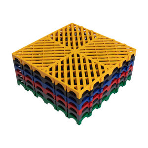 Piastrelle per Pavimenti di <span class=keywords><strong>Garage</strong></span> 50x50cm in PP Antiscivolo con Installazione a Incastro, Superficie Moderna e Liscia per <span class=keywords><strong>Garage</strong></span> e Magazzini - Product Image 1