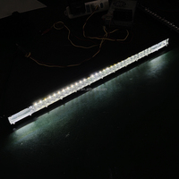 L240W 6000k Super slim Universal Offroad Auto UTV ATV Truck IP67 Waterproof Car Led Bar Light 80LED 240W 4x4 Led Work Light Bar