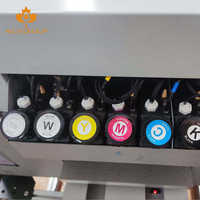 Siap kirim Printer Flatbed Uv 3060 digital Inkjet Format lebar kecepatan tinggi untuk majalah dan spanduk