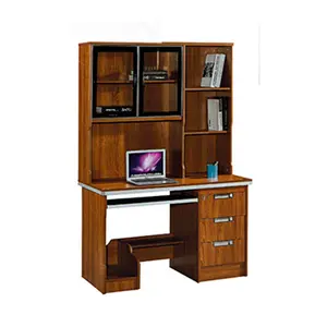 Toptan köşe PC masası ev ofis mobilyaları satın Online fabrika ahşap Modern bilgisayar masası çekmece ile