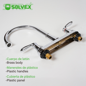 <span class=keywords><strong>Grifo</strong></span> de Cocina Moderno de Acero Inoxidable de 8 Pulgadas SOLVEX, Venta al por Mayor Económica, Fabricante de Grifos, Mezcladores, Grifos de Cocina - Product Image 4