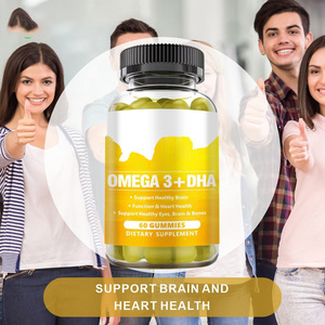 Gummies Omega <span class=keywords><strong>3</strong></span> DHA à 60 unités, haute pureté, les plus vendues, personnalisables en usine, en gros, sous marque privée, pour complément alimentaire adulte - Product Image 6