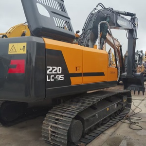 รถขุดไฮดรอลิกฮุนได 220lc-9 มือสอง ขนาด 22 ตัน สำหรับงานก่อสร้าง งานดิน และงานถนน - Product Image 1
