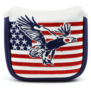 OEM Mallet <span class=keywords><strong>Putter</strong></span> Couverture Imperméable Eagle Square <span class=keywords><strong>Putter</strong></span> Cap pour Golf Clubs USA - Product Image 1