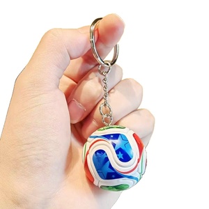 Nouveau design 2026 – Porte-clés de football 3D – <span class=keywords><strong>Mousqueton</strong></span> étanche pour sacs à dos, souvenir et cadeau pour les fans - Product Image 4