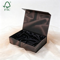 Boîte cadeau de luxe en carton rigide, personnalisée, avec logo imprimé, fermeture magnétique, fabrication artisanale, simple, pour bijoux.