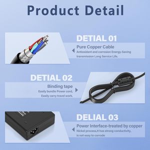 Adaptateur secteur 135W / Chargeur pour <span class=keywords><strong>ordinateur</strong></span> portable EliteDesk 705/800 G1-G3 Elite 8300/8200/8000/7900/7800 (19.5V 3.0A 240V) - Product Image 5