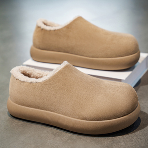 Bottes d'hiver rétro à semelle épaisse pour hommes, nouvelle mode, couleur camel, chaussures pour hommes, nouveau style - Product Image 1