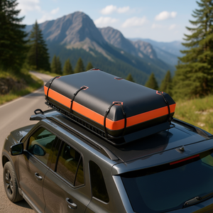 Portaequipajes Universal para Techo de Auto, 84x39x4.1 Pulgadas, de Acero, Soporte para Equipaje en la Parte Superior del Vehículo - Product Image 2