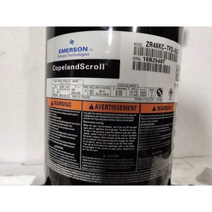 คอมเพรสเซอร์โคปแลนด์สโครล รุ่น ZR48KC-TFD-522 4 แรงม้า สำหรับเครื่องปรับอากาศแบบฮีทปั๊ม - Product Image 1