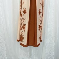 Gaun Liburan Tanpa Tali Model A-Line Longgar Buatan Khusus: Gaun Liburan Bohemian, Artistik, Retro, Etnik, dan Unik