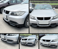 E90 E91 Parachoques de coche Venta caliente Facelift Kit de conversión de divisores delanteros para BMW Pre E90 E91 320i 325i 2005-2008 Kit de carrocería